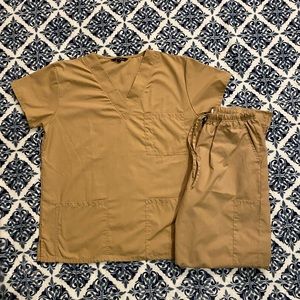 Just Love Small Tan Scrubs